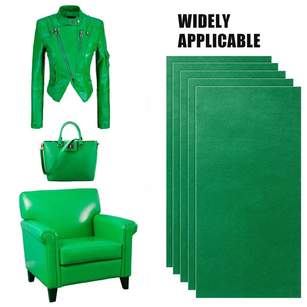 Набор кожаных нашивок большой размер самоклеящийся диван искусственная кожа