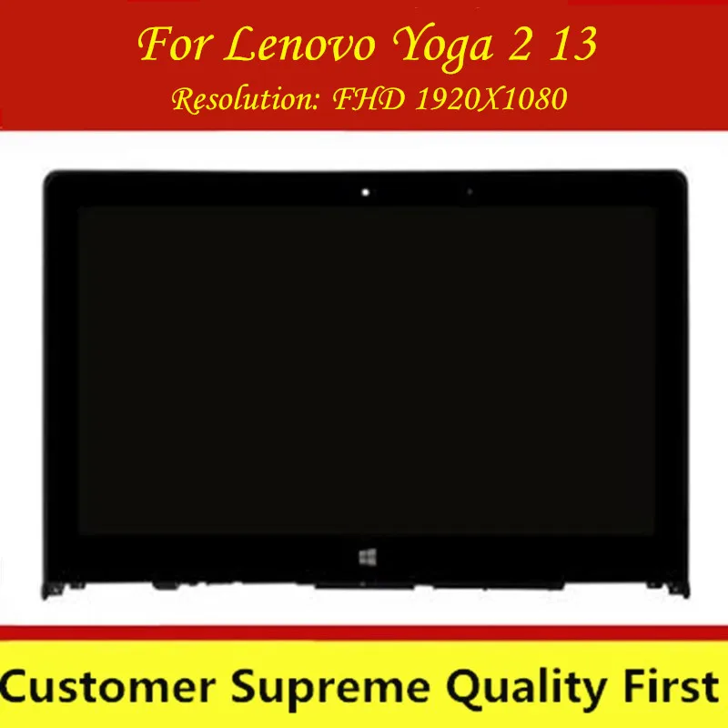 Бесплатная доставка сенсорный ЖК-экран B133HAN02.0 LP133WF2 SPA1 для Lenovo Yoga 2 13 yoga2 в сборе |