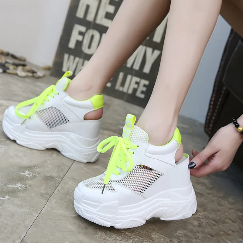 Босоножки Женская обувь на высокой платформе с инертным каблуком Женские