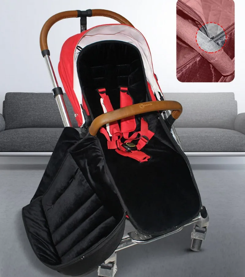 2020 детская коляска спальный мешок теплая Прогулочная крышка для ног