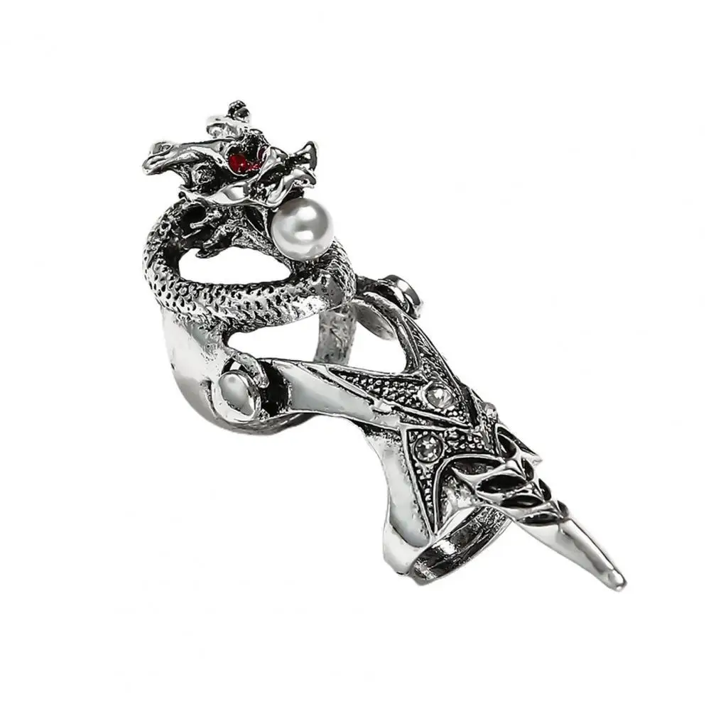 

Finger Band Unique Fine Workmanship Gothic Full Finger Claw Ring for Bar Unisex Ring Unisex Ring