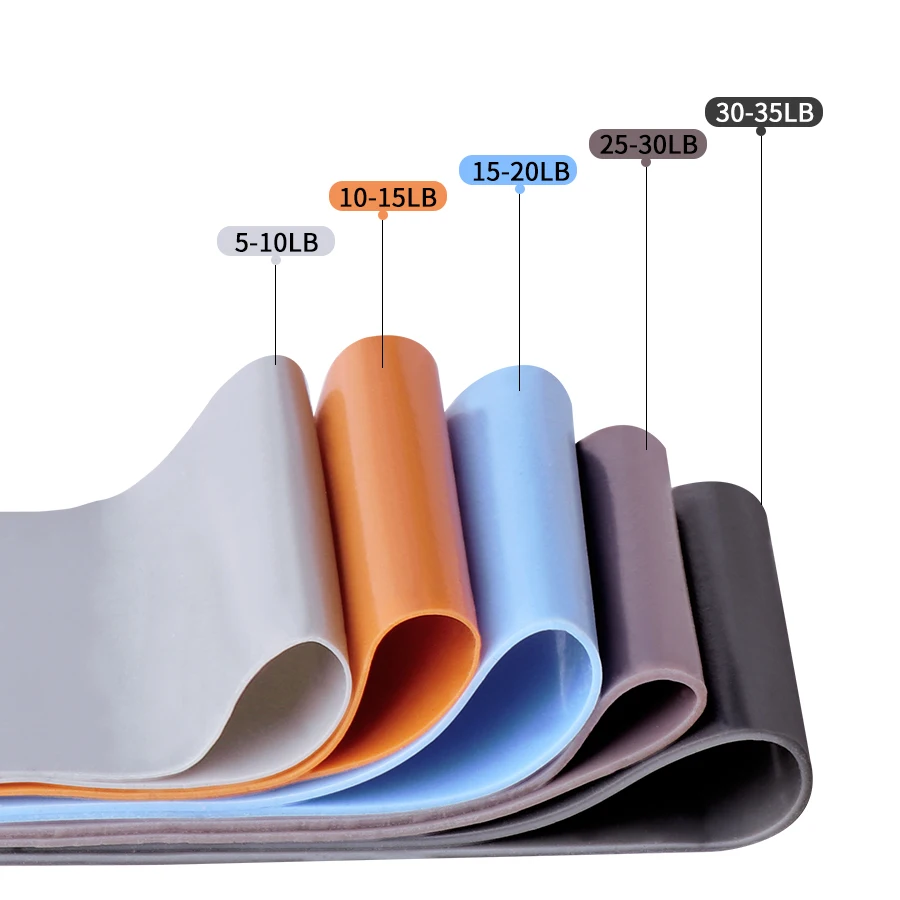 Эластичные ленты для фитнеса Эспандеры упражнений в тренажерном зале силовых