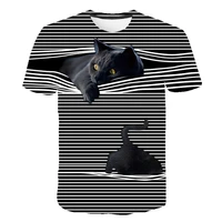 2020 fashion new cool t shirt men and women 3d t shirt pattern two cats short sleeved summer top t shirt t shirt s 6xl