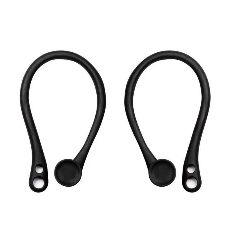 

1 Pair Soft Silicone Protective Earhooks For AirPods Anti-lost Ear Hook Secure Fit Hooks Earphone Holders For Apple AirPods 1 2
