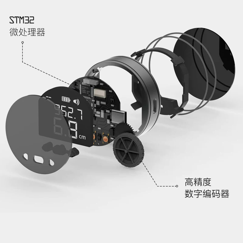 Новый Xiaomi Youpin DUKA многофункциональная электрическая линейка 99 м длина измерения