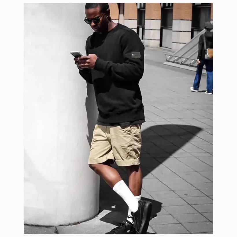 

Fall Winter Men's Warm Fleece Hooded Sweater Boy Sweatshirt Badge Sweats