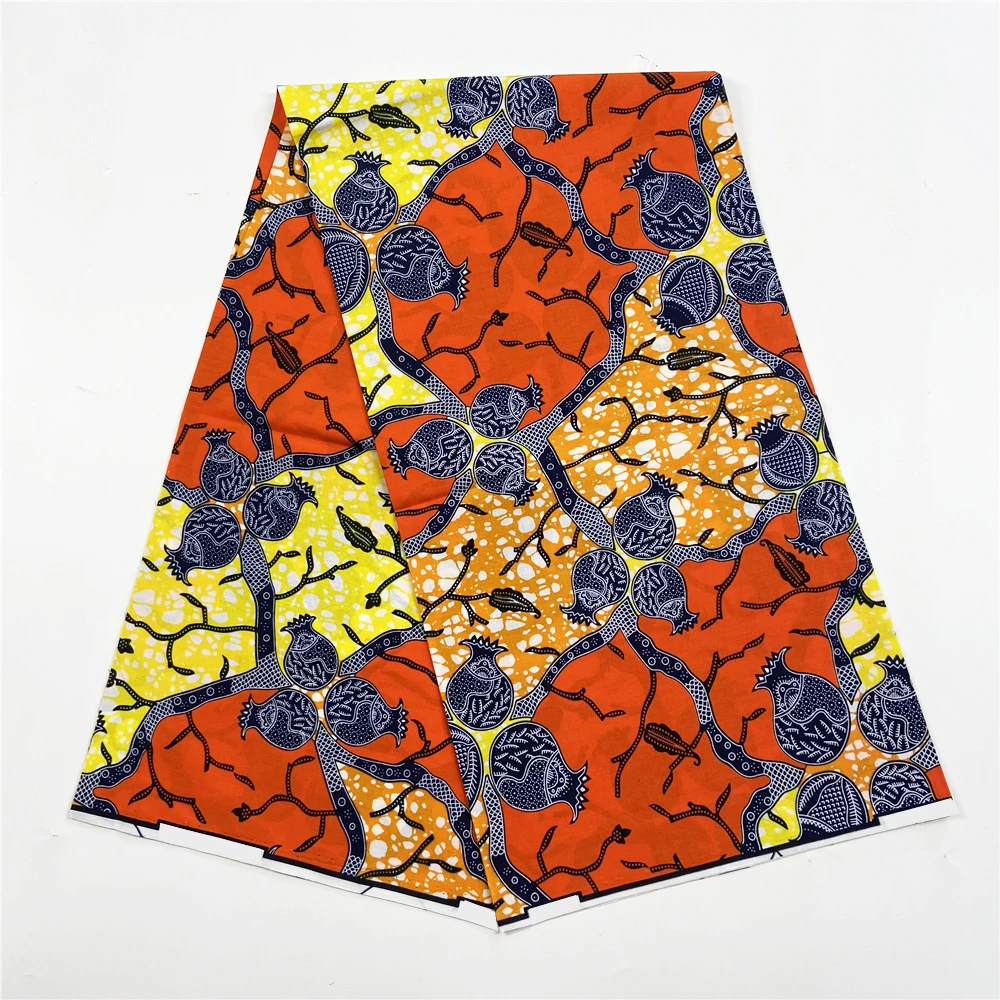 Модный новейший дизайн настоящий воск африканская печатная ткань 100% хлопок