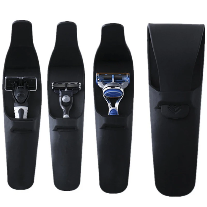 

1pcs Silicone Razor Cover Manual Shaver Protector Shave Storage Case Travel Trip Portable Prevent Scratch Tools Hot