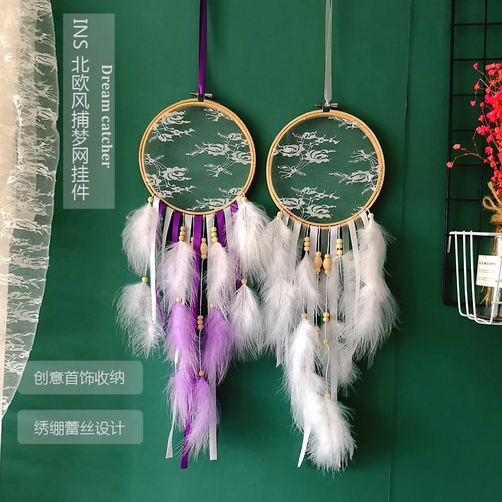 Новейший Ловец снов стиль кружева чтобы погнаться от кошмаров для девочек