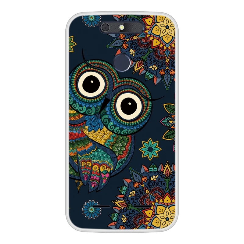 Чехол для ZTE Blade V8 мини Мягкий Силиконовый ТПУ шикарный узор живопись для ZTE Blade V8 мини-чехлы для телефонов - Цвет: No.6