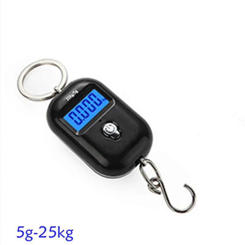 Портативные цифровые мини-весы ручные подвесные весы для чемоданов дорожных