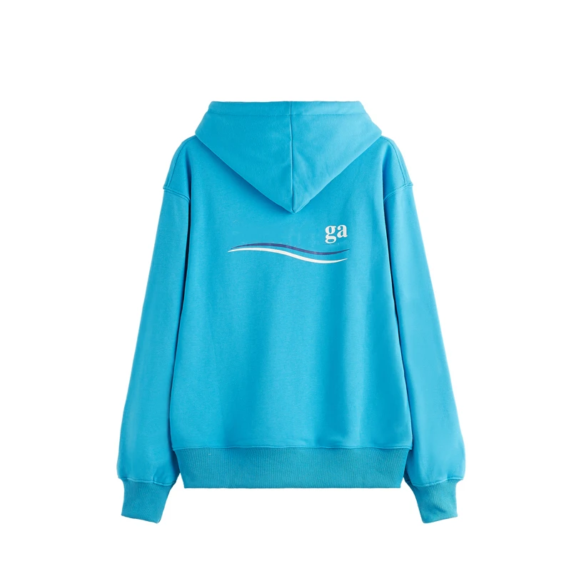 

Мужской свитер с капюшоном, новинка 2021, осенняя однотонная толстовка, пуловер, трендовая Свободная куртка с надписью