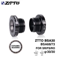 ztto mtb road bike bsa30 bsa iso 68mm 73mm external ceramic bearing bottom bracket tool for bb raceface slk bb386 30mm crankset