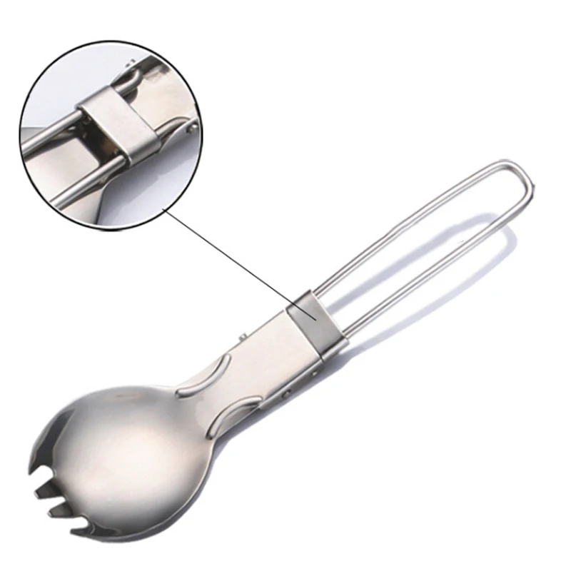 1 шт. многофункциональная посуда из нержавеющей стали для выживания на природе