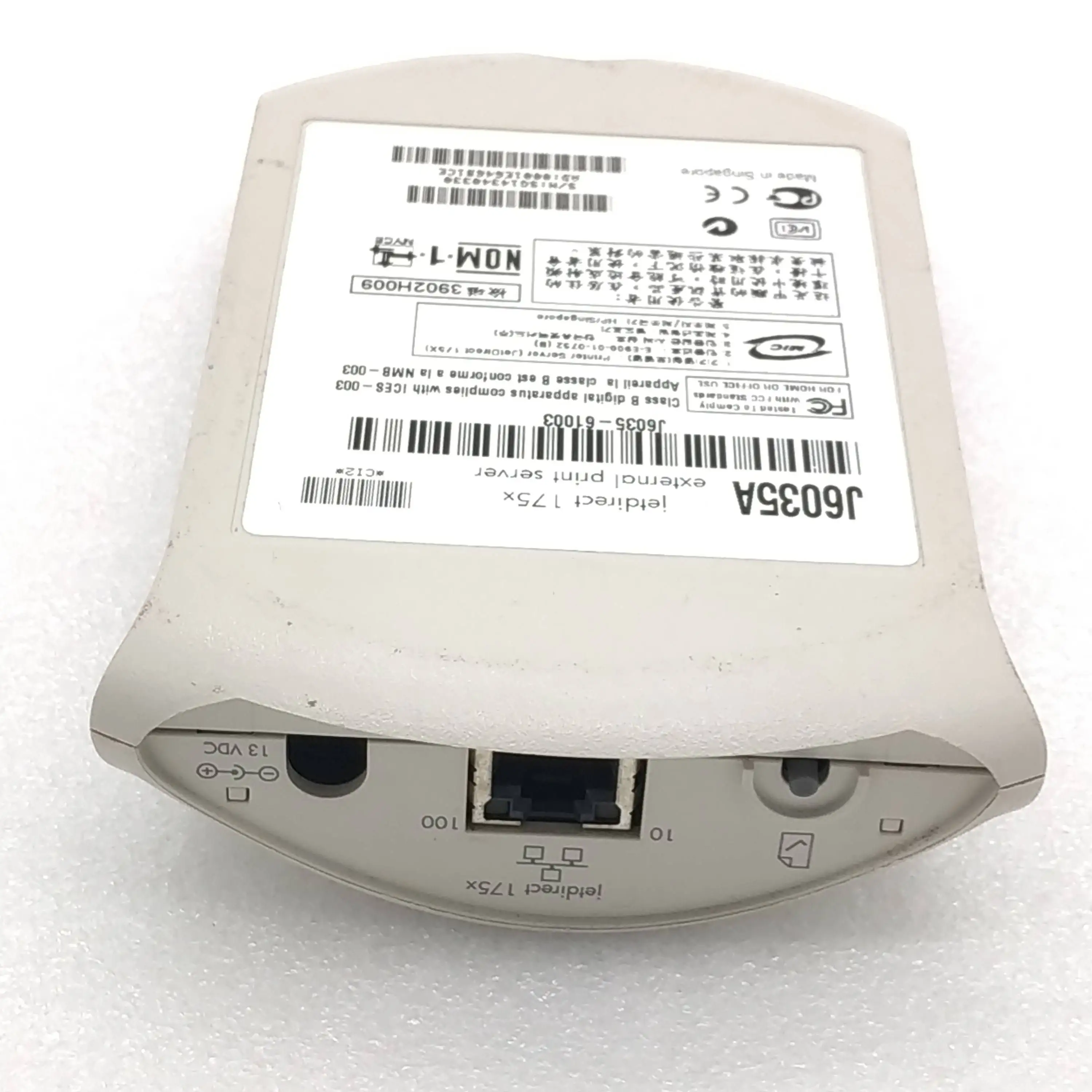 Запчасти для принтера HP jetdirect 175x внешний сервер печати J6035A J6035C J6035D J6035G J6035B без