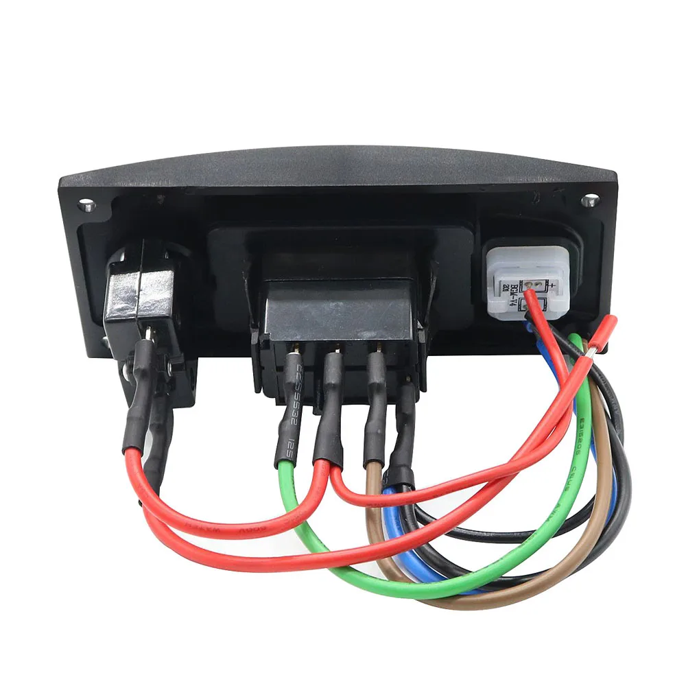 Водонепроницаемая изогнутая трехскоростная переключающая панель насоса для