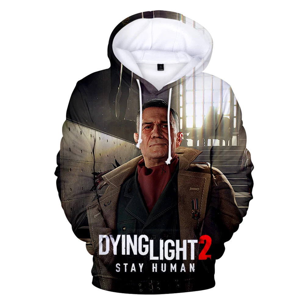 

WAMNI Dying Light 2 Hoodie Cosplay Sweatshirt Fashion Pullover New Hip Hop Tops Simple Clothing Unique Hoody Game Sweatshirts