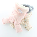 Супертеплая Одежда для собак, комбинезон, зимний комбинезон для собак, костюм Йорк померанского чихуахуа, одежда для маленьких и средних собак, костюмы бишона