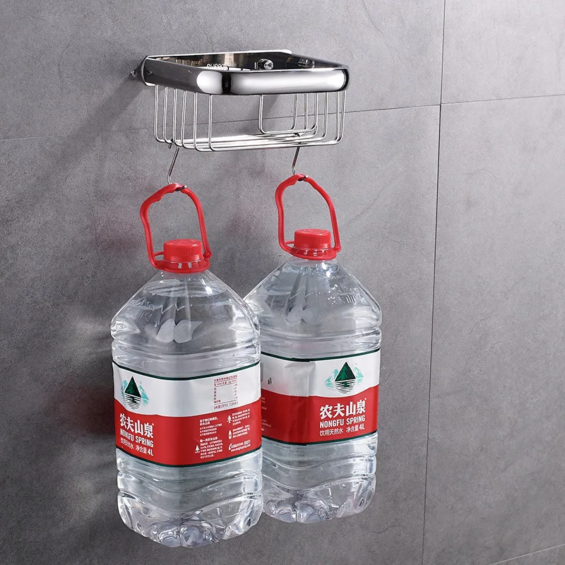 Без винтов современные 304 корзины для душа из нержавеющей стали хромированные