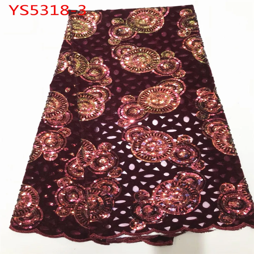 Уникальная модная вышитая африканская французская сетчатая кружевная ткань