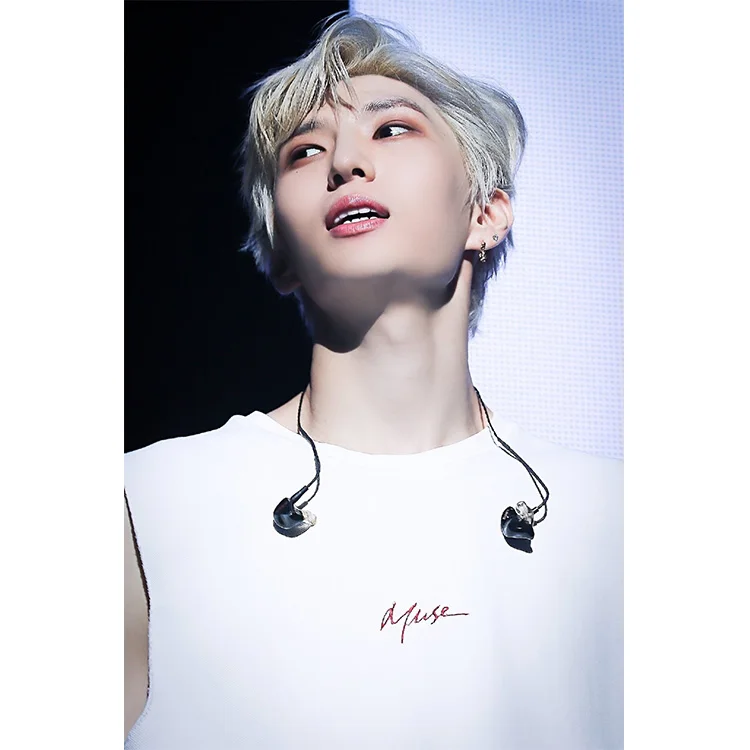 VIXX LEO MUSE Kpop/Новая летняя футболка Повседневная футболка с короткими рукавами, большие размеры, новая стильная футболка с круглым вырезом