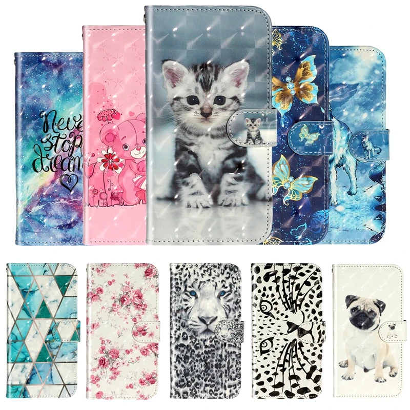 Кожаный чехол книжка с бумажником для Coque Hawei Honor 20i телефона Etui Huawei 20 i