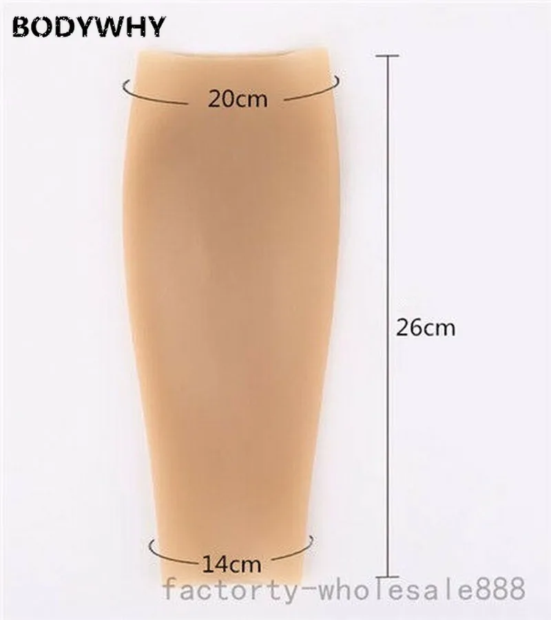 2019 полностью силиконовый чехол для увеличения обхвата голени коррекции фигуры