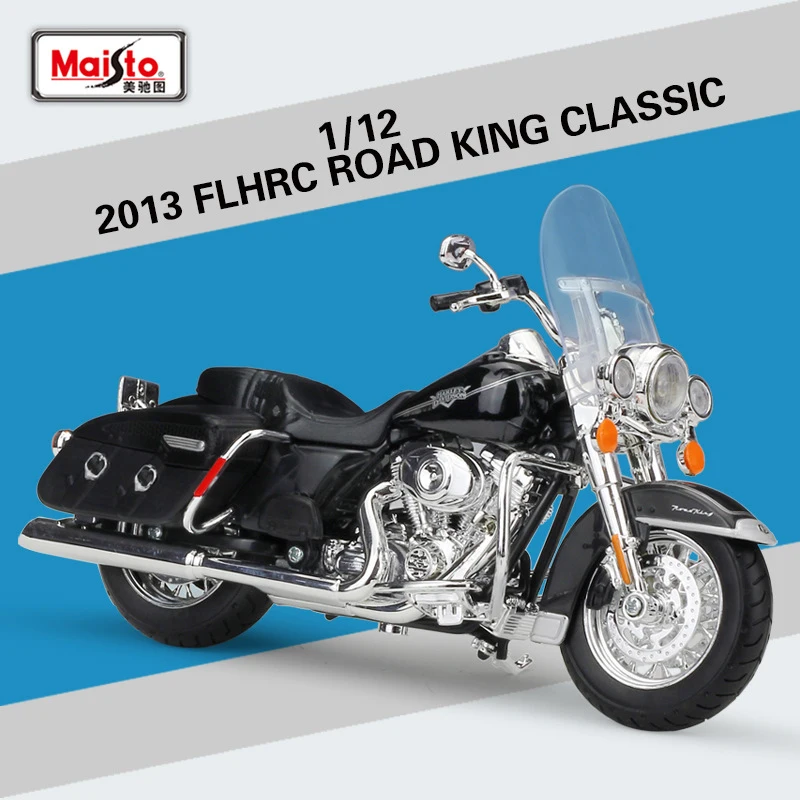 Классическая модель для гоночного мотоцикла FLHRC Road King металлическая литая