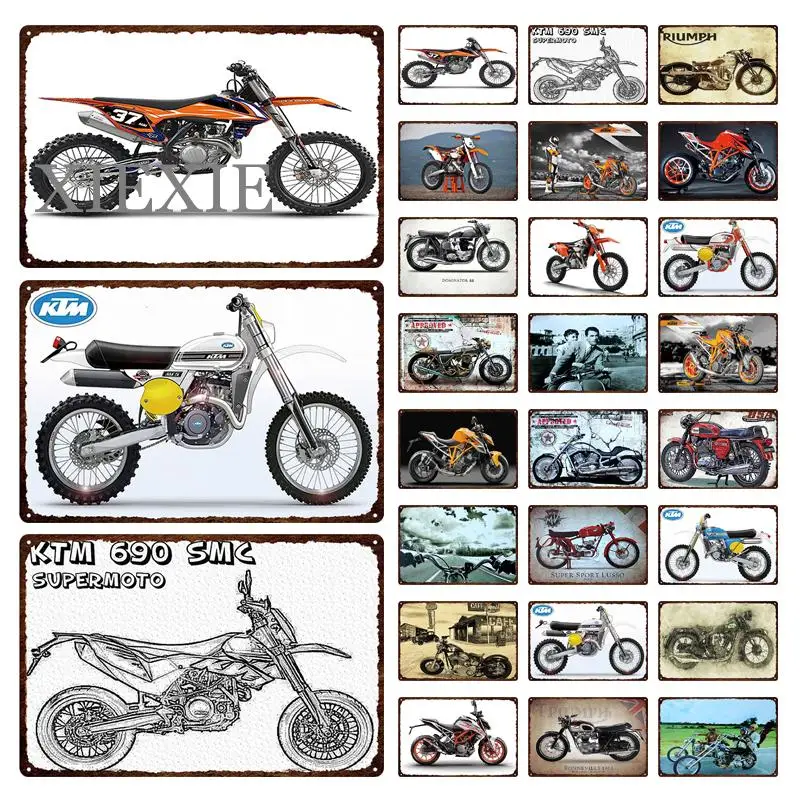 

Retro Metal Plate Motorcycle HD Photography Design Drawing Metal Poster Posters Tin Signs Wall Plates House Garage Home Decor