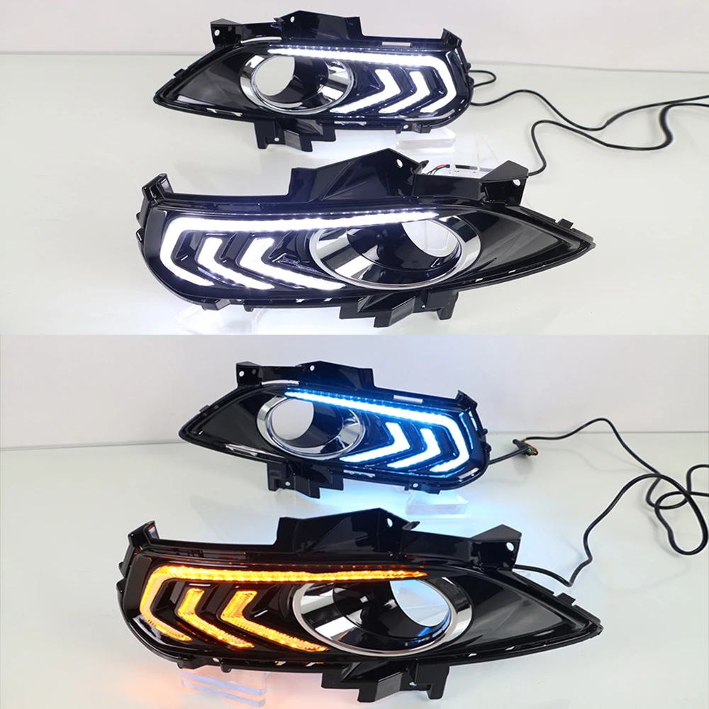 CSCSNL 2 шт. для Ford Mondeo Fusion 2013 2014 2015 2016 Автомобильные дневные ходовые огни 12 В