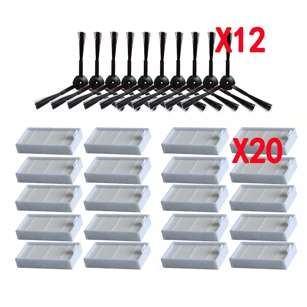 Основной пылевой фильтр боковая щетка эффективный Hepa для Ilife v5 v5s V3 V3s v5pro V50 V55 X5 V5s