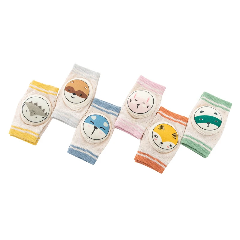 

1 Pair Baby Crawling Anti Slip Knee Pads Accessories Leg Warmer Safety Soft Protective Cover BMF88