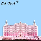 Большие наклейки Lugguage 7,9*3,9 дюйма, розовый Будапешт, гостиница, наклейки для девочек, наклейки на ноутбук, наклейка, холодильник, скейтборд, стеклянный декор комнаты
