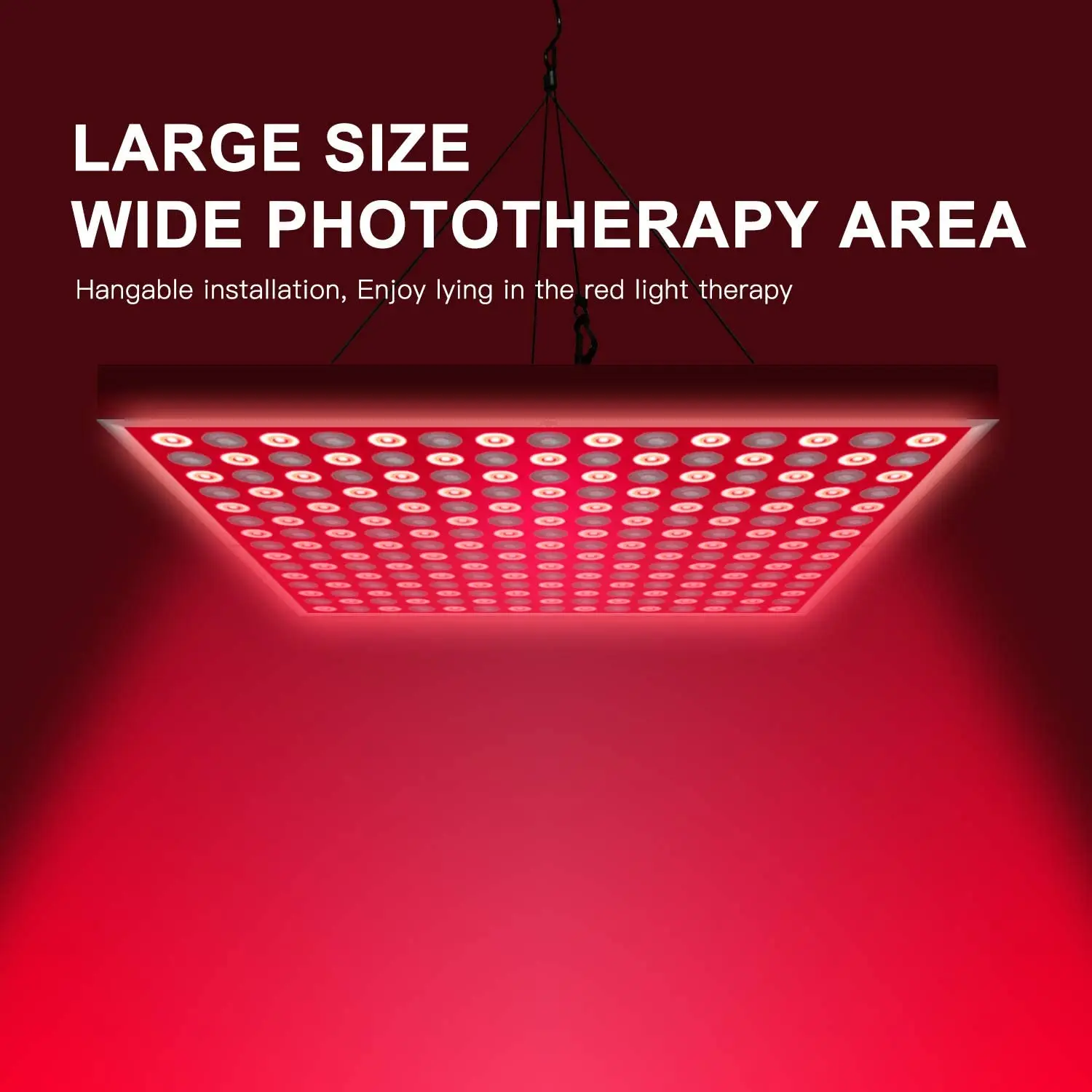 

2020 NEW 45W 660nm Red Light Therapy LED 850nm Infrared Therapy Light for Skin Pain Relief Switch on/off Red