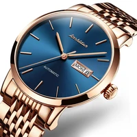 fashion business watchs automatic mechanical watch business simple ultra thin mens watch 8812