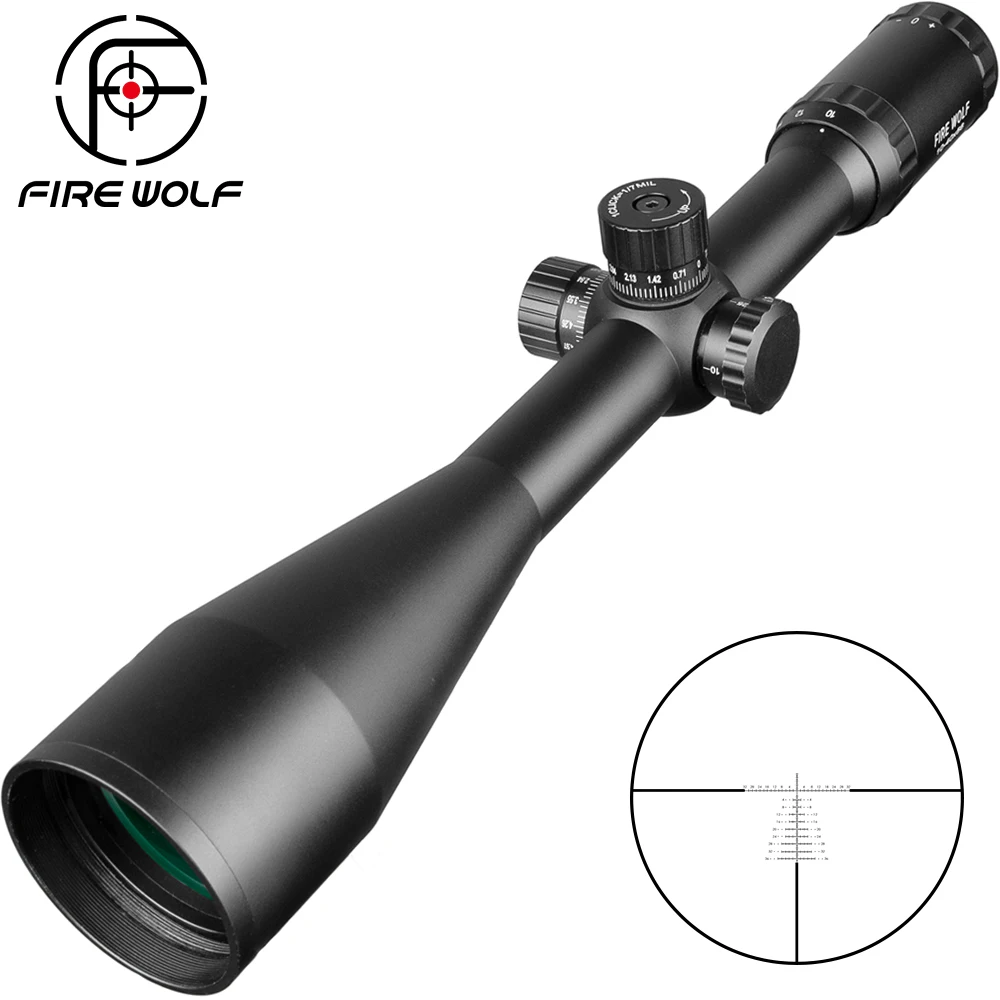 Тактический прицел Fire Wolf 10 40X56 для охоты винтовка со стеклом снайпера