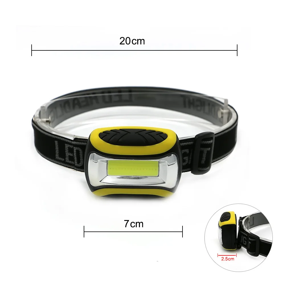 

Super Bright Headlamp Waterproof Headlights Head Torch/Headlight LED USB
