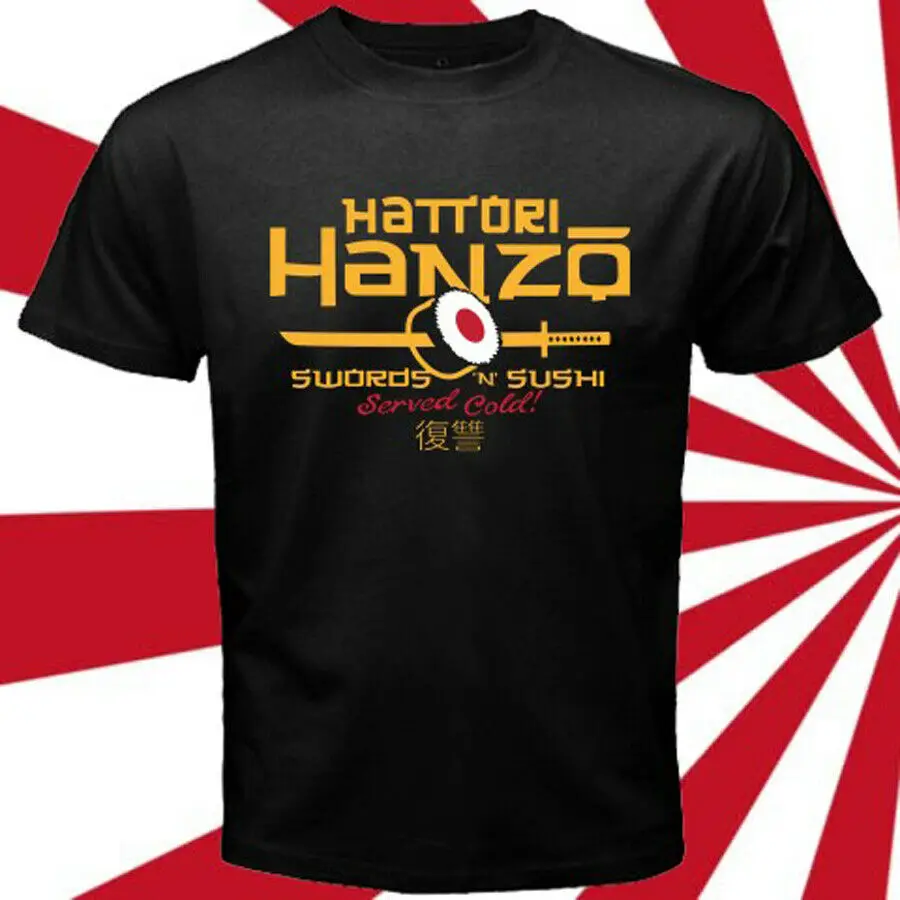 Хаттори Ханзо из фильма Убить Билла меч и суши Для мужчин комплект черной кофты с