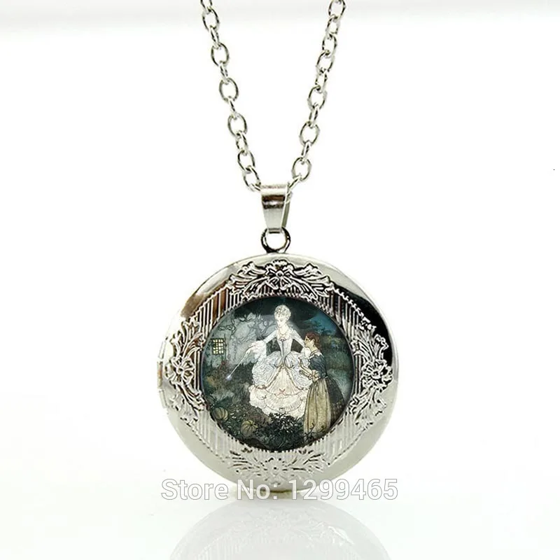 TAFREE, Популярный медальон, ожерелье Lun Love good Platm Hogwarts Expecto Patronum, кулон, ювелирное изделие, стеклянный купол, рождественские подарки, N384