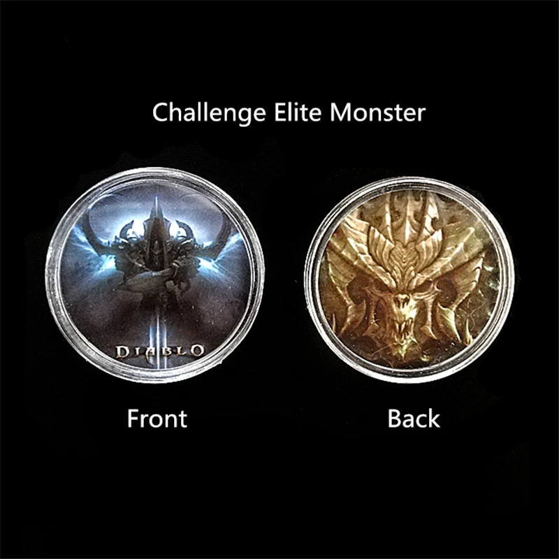 2 шт./партия Diablo 3 игровая карта NFC Монета тег Amiibo NS switch Ntag215 новые данные seting включают Элитные секретные территории Loot Goblin