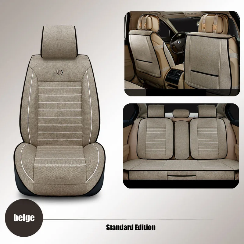 2017 new linen seat cushion Universal car covers For Volvo S60L V40 V60 S60 XC60 XC90 C70 accessories styling | Автомобили и