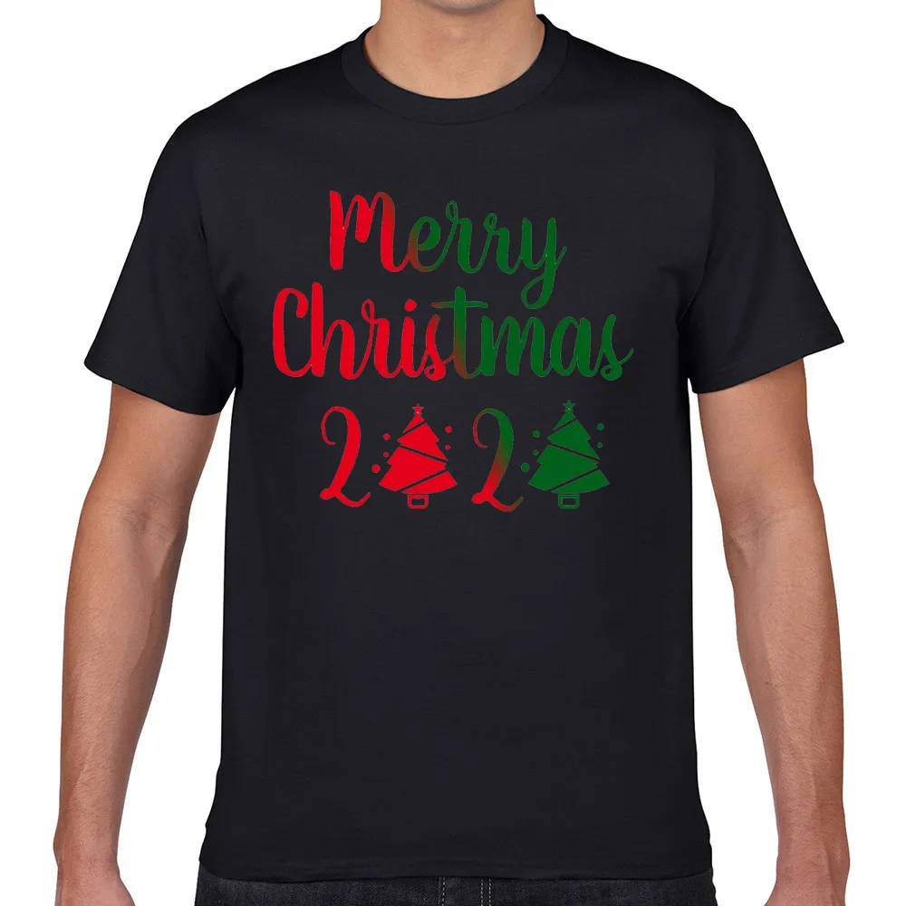 

Tops T Shirt Men merry christmas 2020 2 Hip Hop Vintage Geek Print Male Tshirt