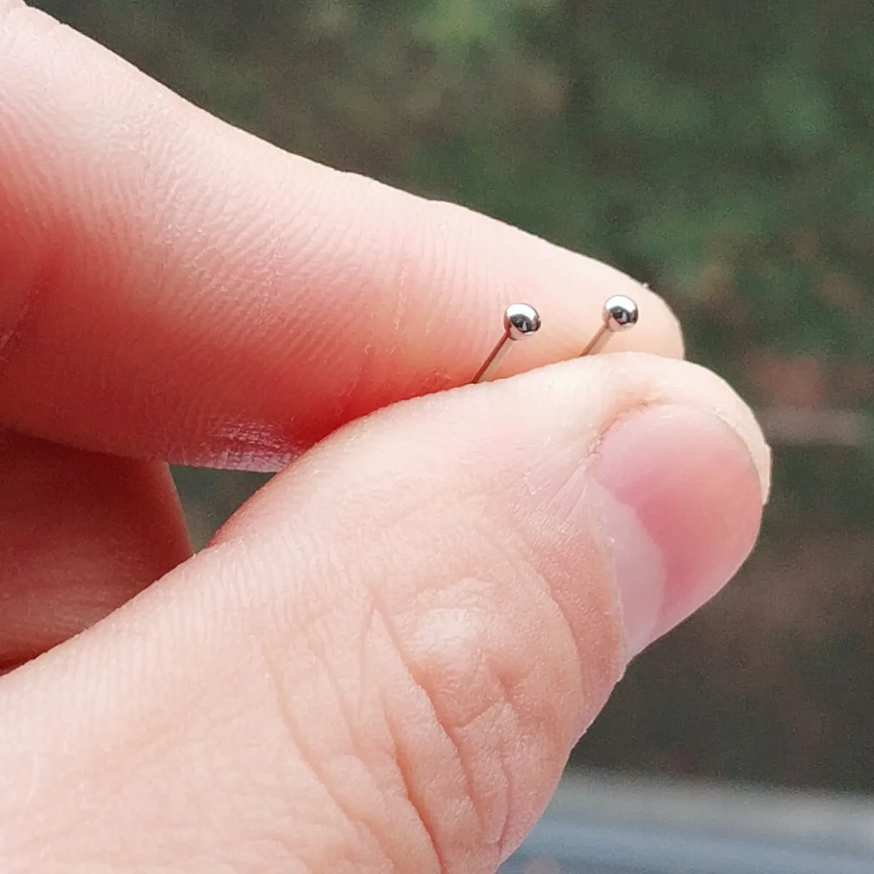 Гипоаллергенные серьги гвоздики для пирсинга 4 шт.|Украшения тела| |