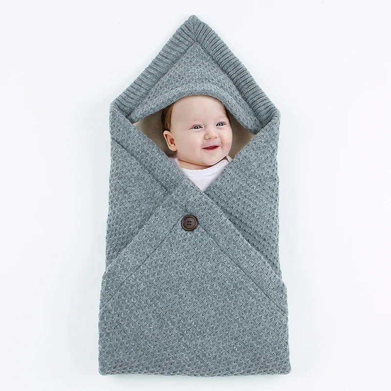 

Baby Sleeping Bags Winter Warm Infant Fleece Wrap Swaddle Blankets 0- Newborns Stroller Bedding Envelops Kids Sleep Sack