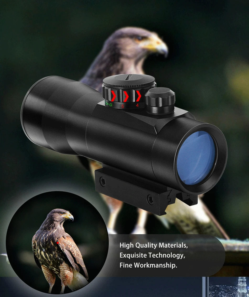 B BESTSIGHT 3X44 голографический прицел красный точечный прицел тактический прицел 11 мм/20 мм рейка охотничьи прицелы