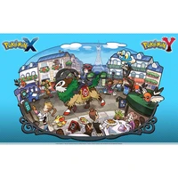 bandai pokemon playmat xy series card game mat ptcg acessories tcg board game pad for children