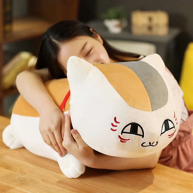 Плюшевая игрушечная кукла Natsume Yuujinchou Nyanko Sensei аниме мультяшный Кот набивная