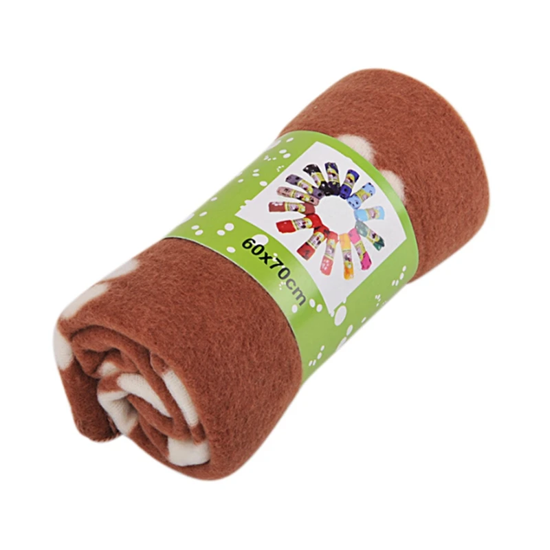 Мягкое теплое одеяло для домашних животных Симпатичные лежанки в виде цветочных