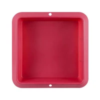 silicone square shape non stick cake mousse mould cookie baking molds diy decor baking accessories