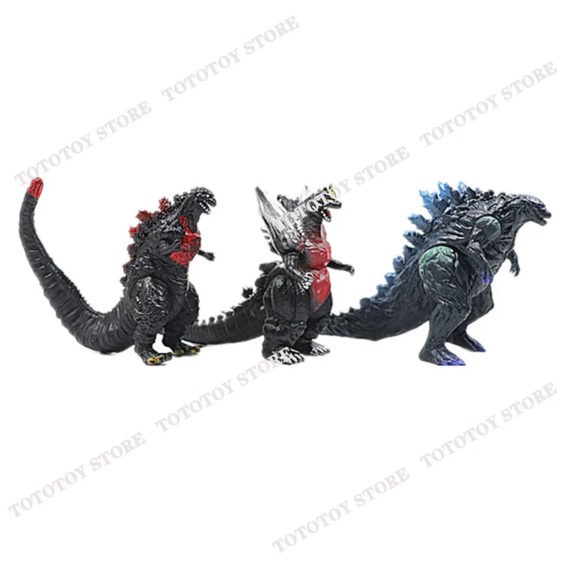 

King Kong VS Godzilla Figure Figurine Monkey Gorilla Dinosaur Monster Toys Modle Doll Car Desktop Ornaments Figma Gift Toy